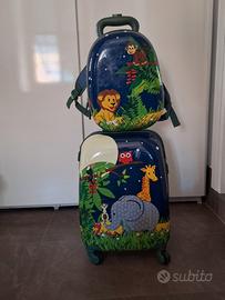 viaggio bambini =  Trolley & Zaino Bambino - SET
