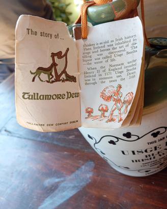 bottiglia in ceramica tullamore dew Company 