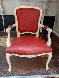  poltrona in stile di Luigi XV