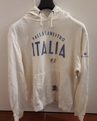 Felpa basket Italia stile retro