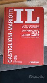vocabolario latino Castiglione-Mariotti 3a edizion