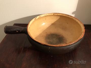 Pentola per fonduta antica