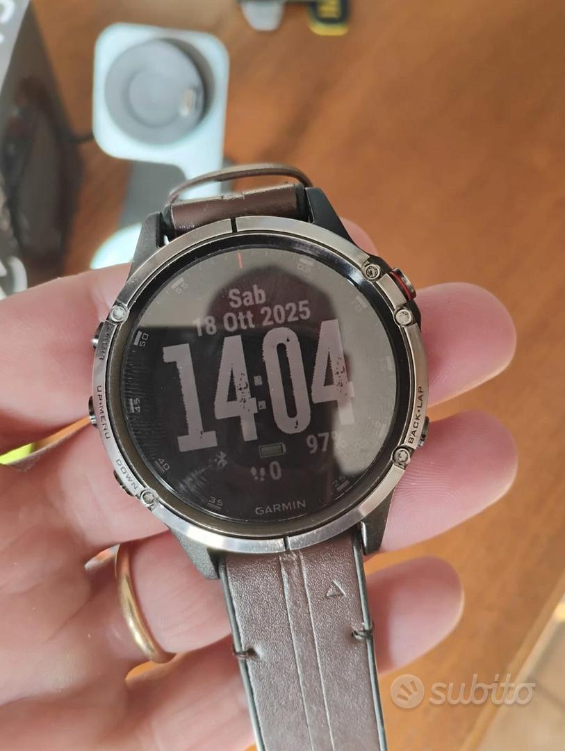 Wrist Garmin Fenix Plus Zaffiro 5x Sapphire Garmin Fenix Ha Le