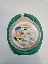 set pic nic  4 coperti