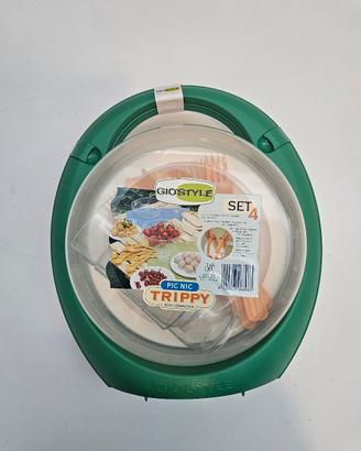 set pic nic  4 coperti