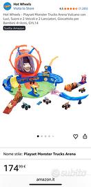 PISTA HOT WHEELS MONSTER TRUCK T REX VOLCANO