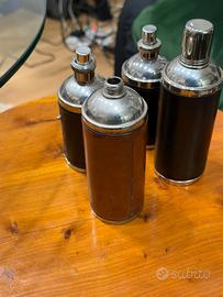 Set vintage di flaconi spray ricaricabili