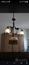 Lampadario stile liberty