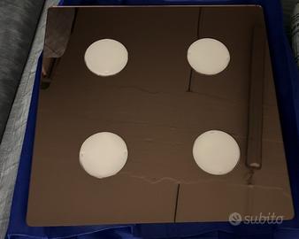 Lampadario moderno led - bronzo