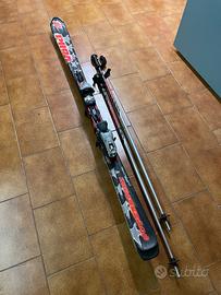 Completo sci, attacchi e scarponi