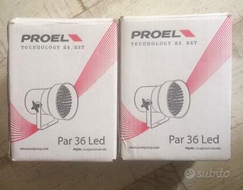 Coppia FARI LED PROEL PAR 36