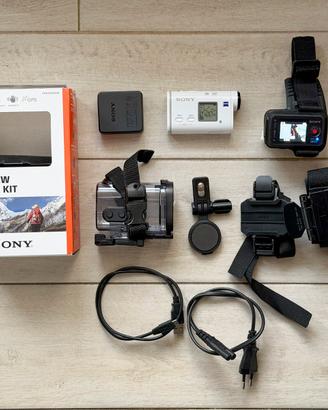 Action Cam 4K Sony HDR-FDR-X1000V con telecomando