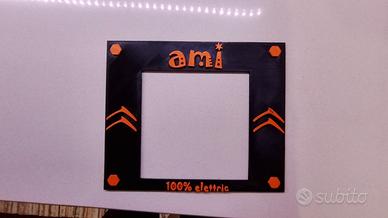 cornice posteriore per targa Citroen AMI