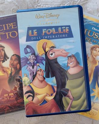 Gruppo 3 vhs cartoni animati