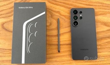 Samsung S26 Ultra 256gb Jet Black 20 cicli scambi
