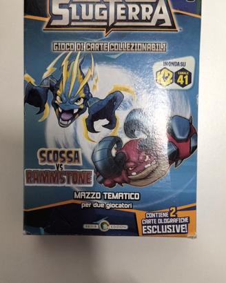 Slugterra Cards Game TCG Scossa vs Rammstone Gedis