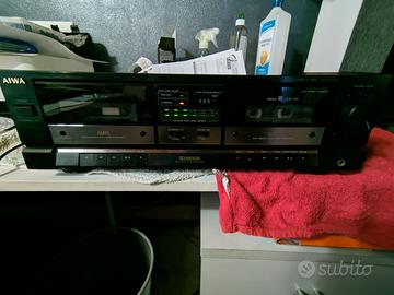 stereo hi fi  Piastra Cassette AIWA AD-WX515E  