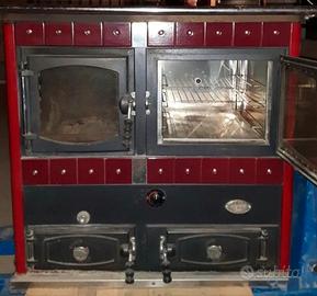 Termo stufa cucina a legna ANSELMO COLA “Joanna”