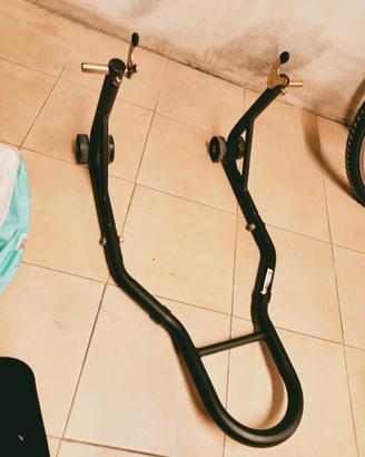 cavalletto posteriore moto 