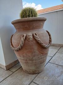 Orcio da giardino in terracotta