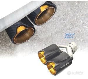 TERMINALE SCARICO SINISTRO BMW LOOK M PERFORMANCE 