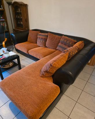 DIVANO ETNICO CON CHAISSE LOUNGE GRATIS