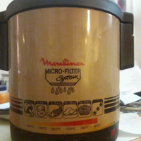Friggitrice ad olio vintage Moulinex