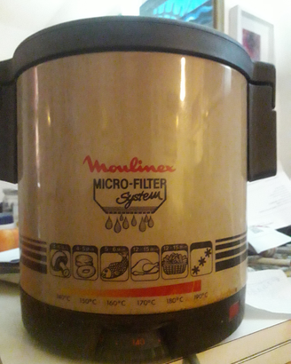 Friggitrice ad olio vintage Moulinex