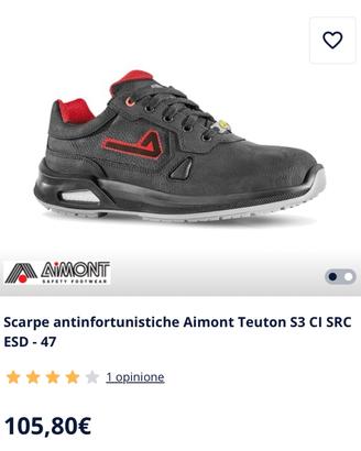 Scarpe antinfortunistiche