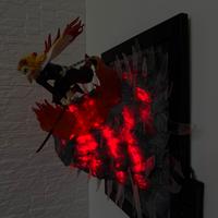 Quadro 3D Rengoku Action Figure