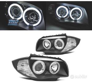 FARI BMW E81 E87 E82 E88 ANGEL EYES CCFL FONDO NER