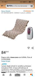 kit anti decubito nuovo, mai usato