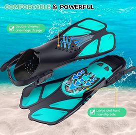 Pinne da Nuoto / Snorkeling NUOVE num. 36/41