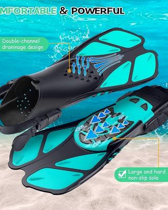 Pinne da Nuoto / Snorkeling NUOVE num. 36/41