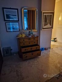 Cassettiera in radica