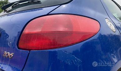 STOP FANALE POSTERIORE DESTRO PEUGEOT 206 2Â° Seri