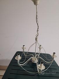 Lampadario Country charm Aracna 5x E14