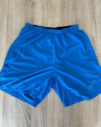 Shorts sportivi Nike Dri-Fit blu taglia S