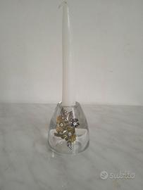 portacandele in vetro 
