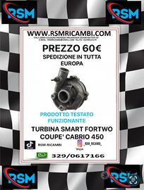 TURBINA SMART FORTWO 450