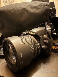 fotocamera Nikon D3100 + accessori