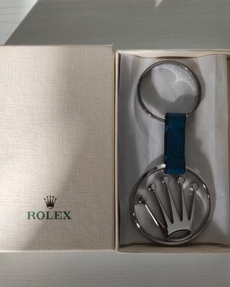 portachiavi in acciaio ROLEX 