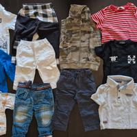 Stock vestiti 12/18 mesi bambino mezza stagione