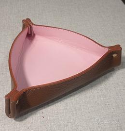 svuotatasche in Pelle, triangolare,