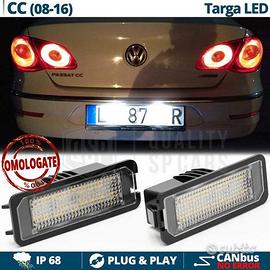 Placchette Luci Targa LED per VW Passat CC CANbus