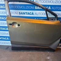 Porta anteriore dx bruciata Toyota C-HR anno 2017 