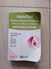 Alpha Test (manuale di preparazione)Biotecnologie 