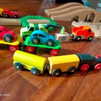 treno in legno IKEA