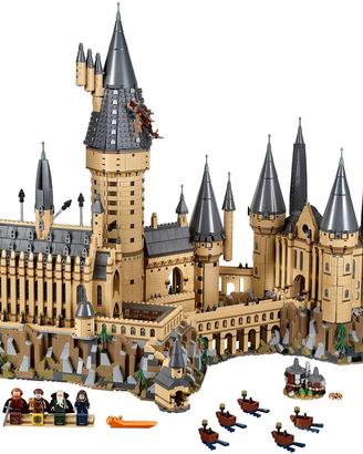 cambio castello di Hogwarts Lego con millennium f