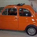 fiat 500 may car  Francis lombardi del  1970